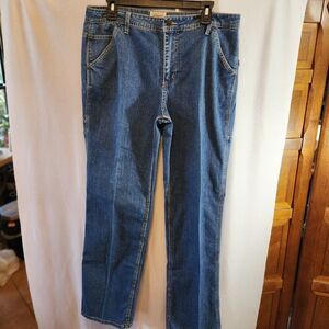 C.E. SCHMIDT WORKWEAR CARGO JEANS WOMEN'S SIZE 12, VERY SOFT, VERSATILE POCKETS